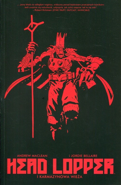 okładka Head Lopper 2 Karmazynowa Wieża książka | Andrew Maclean