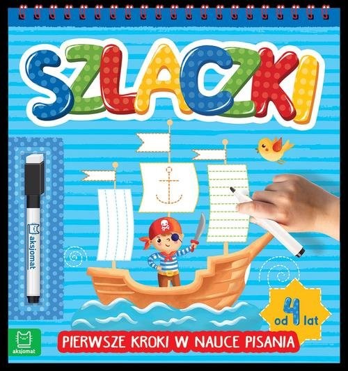 okładka Szlaczki Pierwsze kroki w nauce pisania od 4 lat książka