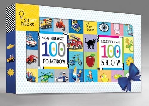 okładka Ramka 2018 Boy Moje pierwsze 100 słów / Moje pierwsze 100 pojazdów Pakiet książka