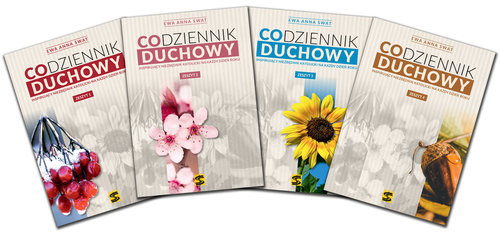 okładka Codziennik duchowy Inspirujący niezbędnik katolicki na każdy dzień roku książka | Ewa Anna Swat