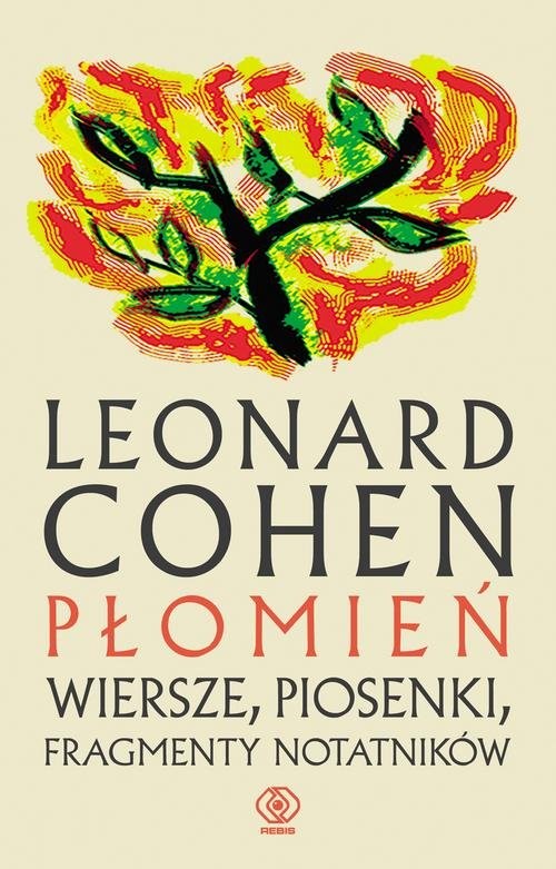 okładka Płomień książka | Leonard Cohen