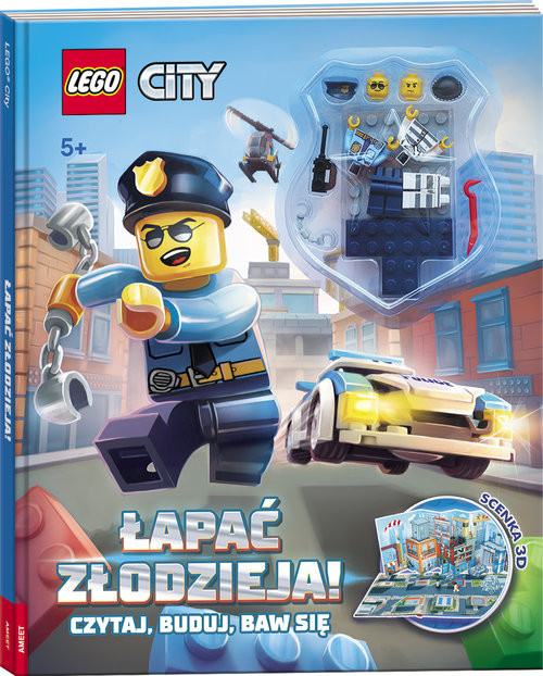 okładka Lego City Łapać złodzieja! Czytaj, buduj, baw się LMB-1 książka