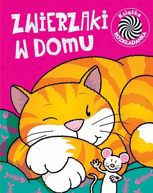 okładka Zwierzaki w domu Ruchome obrazki książka | Jan Kazimierz Siwek