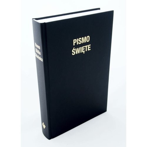 okładka Nowa Biblia Gdańska oprawa twarda czarna - wyd.IV książka
