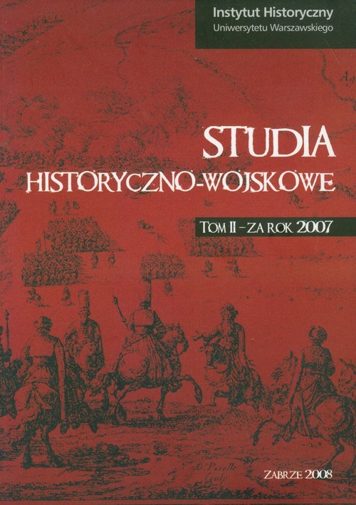okładka Studia historyczno wojskowe t.2 książka