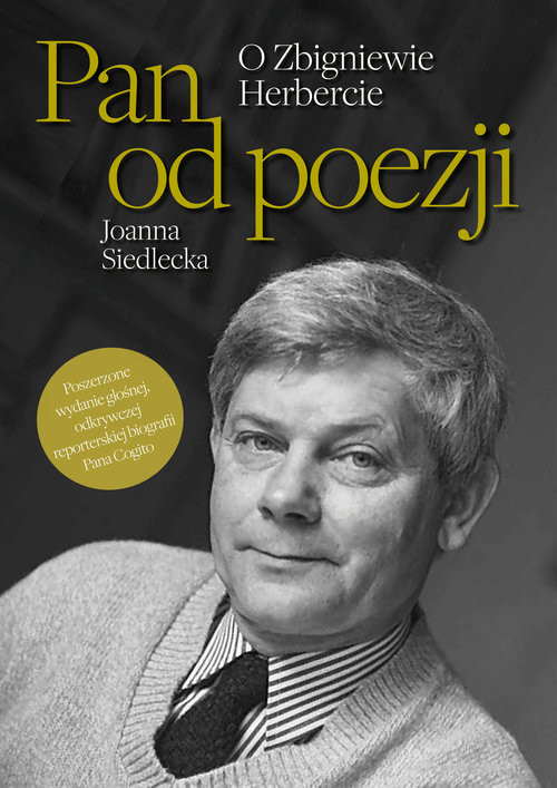 okładka Pan od poezji O Zbigniewie Herbercie książka | Joanna Siedlecka