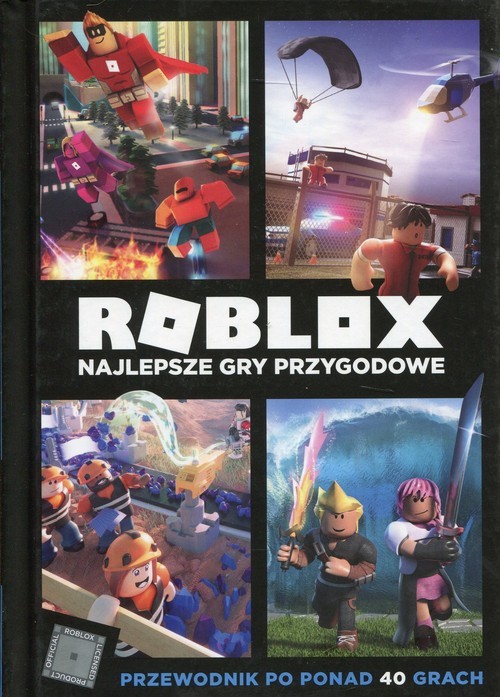 okładka Roblox Najlepsze gry przygodowe Przewodnik po ponad 40 grach książka