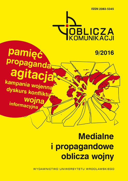 okładka Medialne i propagandowe oblicza wojny książka