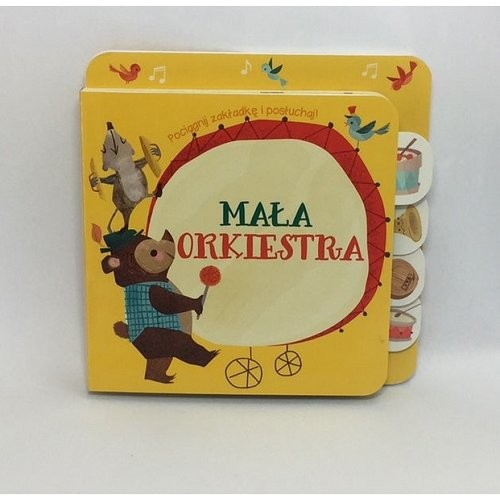 okładka Mała orkiestra czas na muzykę książka
