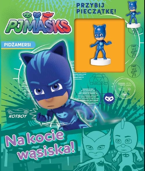 okładka Pidżamersi Na kocie wąsiska książka