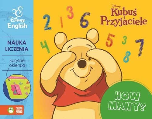 okładka Sprytne okienka! How many? Disney English książka