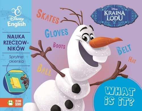okładka Sprytne okienka! What is it? Disney English książka