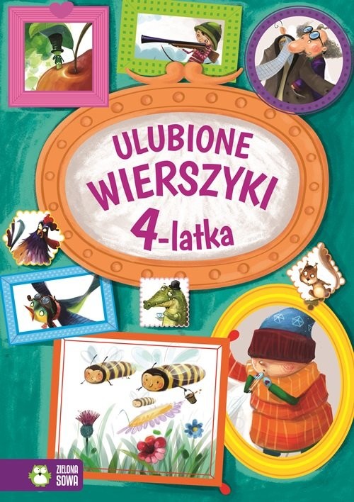 okładka Ulubione wierszyki 4-latka książka