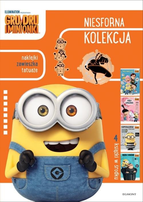 okładka Gru Dru i Minionki Niesforna kolekcja książka