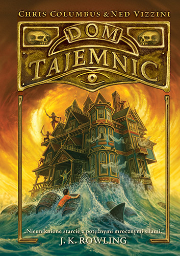 okładka Dom Tajemnic książka | Ned Vizzini, Chris Columbus