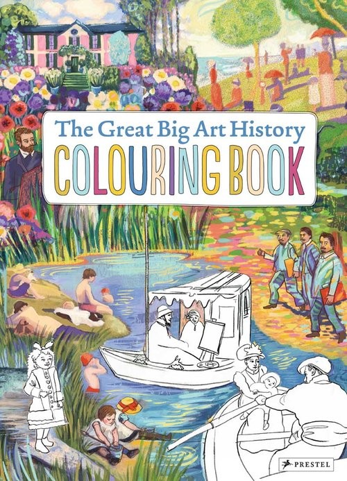 okładka Great Big Art History Colouring Book książka | Annabelle von Sperber, Susanne Rebscher