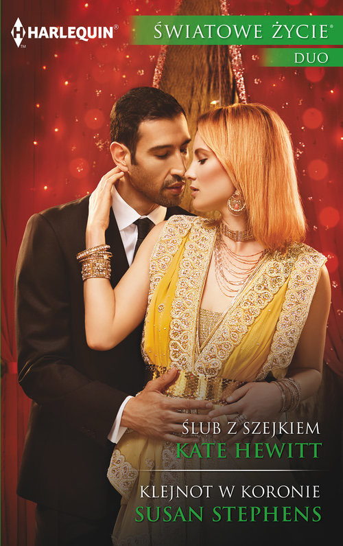 okładka Ślub z szejkiem / Klejnot w koronie książka | Kate Hewitt, Susan Stephens