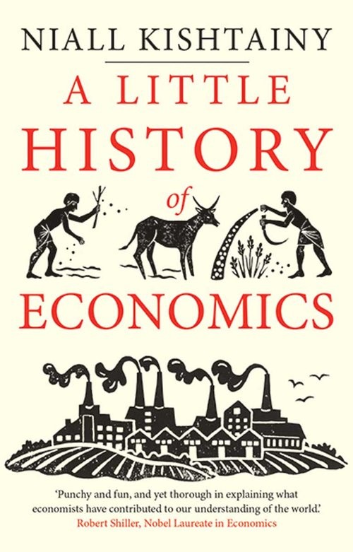 okładka Little History of Economics książka | Niall Kishtainy