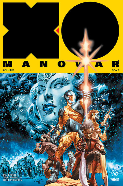 okładka X-O Manowar 1 Żołnierz książka | Matt Kindt