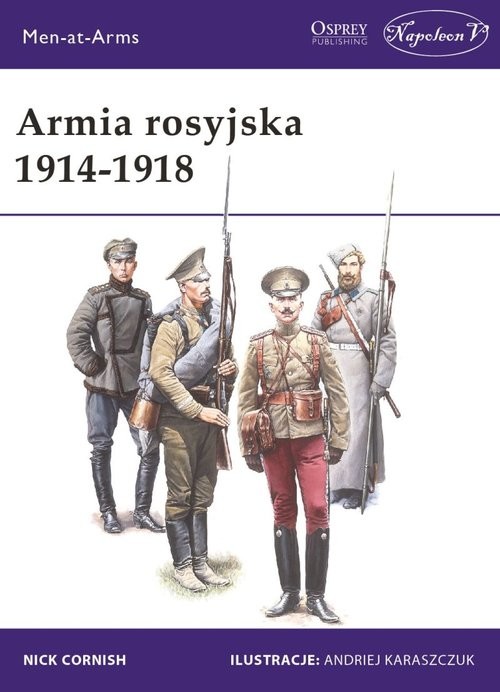 okładka Armia rosyjska 1914-1918 książka | Cornish Nick