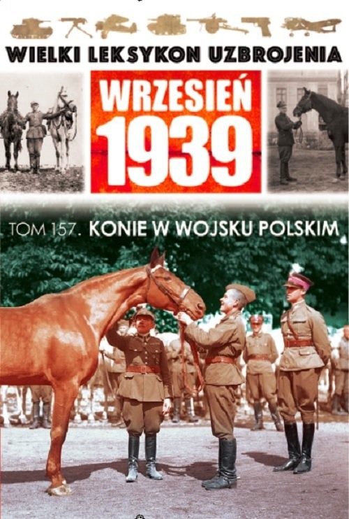 okładka Wielki Leksykon Uzbrojenia Wrzesień 1939 Tom 157 Konie w Wojsku Polskim książka