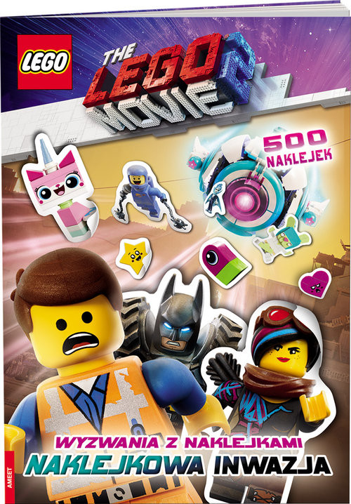 okładka Lego Movie 2 Wyzwania z naklejkami SAC-6050 książka