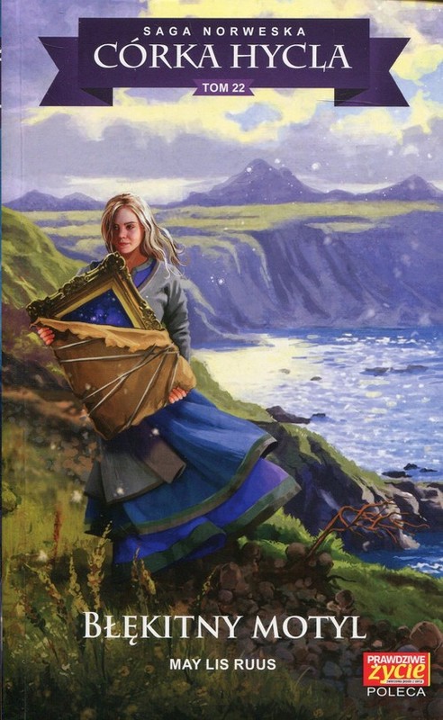 okładka Córka hycla 22 Błękitny Motyl książka | May Lis Ruus