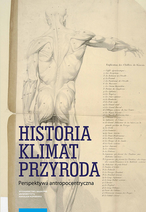 okładka Historia klimat przyroda Perspektywa antropocentryczna książka | Mordawska Magdalena