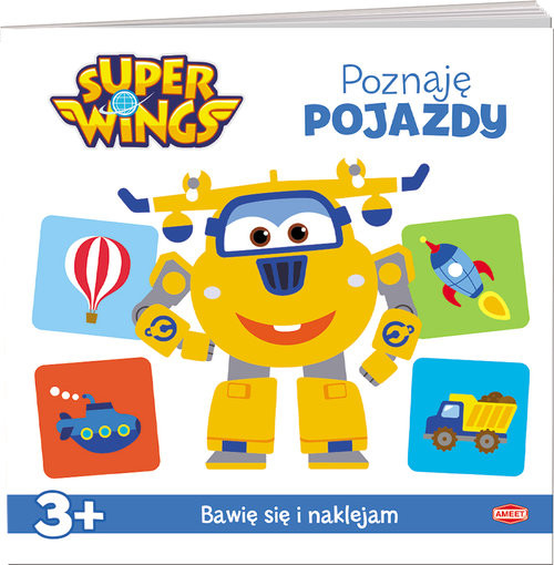 okładka Super Wings Poznaję pojazdy UDM-3101 książka