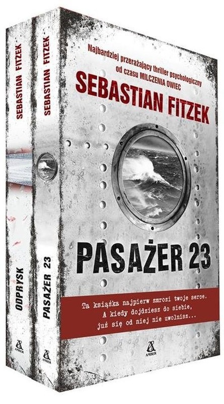 okładka Pasażer 23 / Odprysk Pakiet książka | Sebastian Fitzek