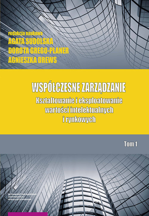 okładka Współczesne zarządzanie Kształtowanie i eksploatowanie Tom 1 książka | Agata Sudolska, Dorota Grego-Planer, Agnieszka Drews