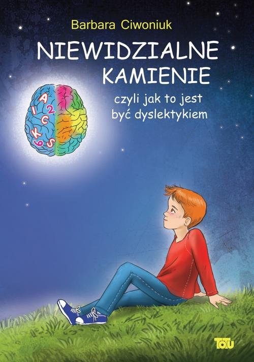 okładka Niewidzialne kamienie czyli jak to jest być dyslektykiem książka | Barbara Ciwoniuk