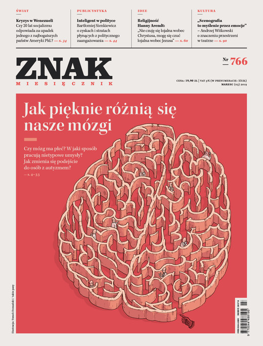 okładka ZNAK 766 3/2019: Jak pięknie różnią się nasze mózgi książka