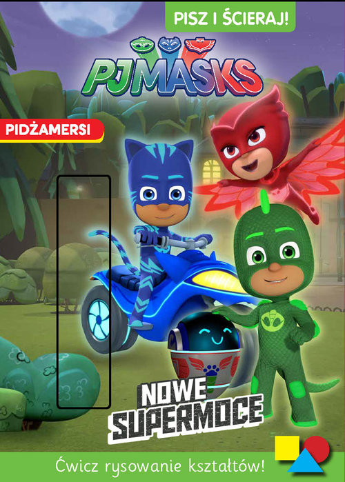 okładka Pidżamersi Pisz i ścieraj Cz 2 książka