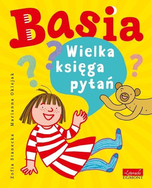 okładka Basia Wielka księga pytań książka | Zofia Stanecka