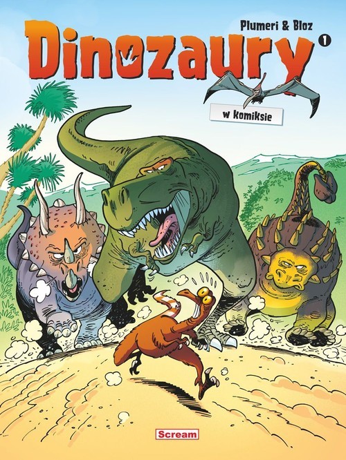 okładka Dinozaury Tom 1 książka | Arnaud Plumeri
