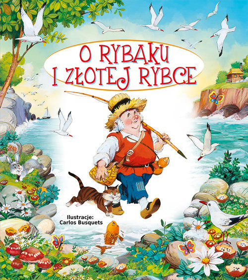 okładka O rybaku i złotej rybce książka | Terka