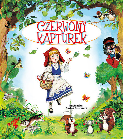 okładka Czerwony kapturek książka | Beata Wojciechowska-Dudek