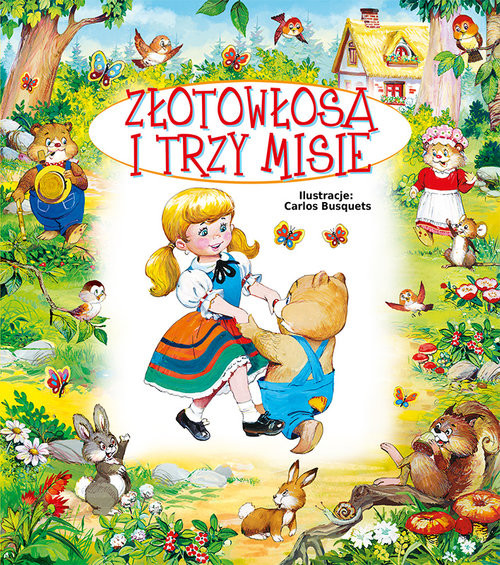 okładka Złotowłosa i trzy misie książka | Terka