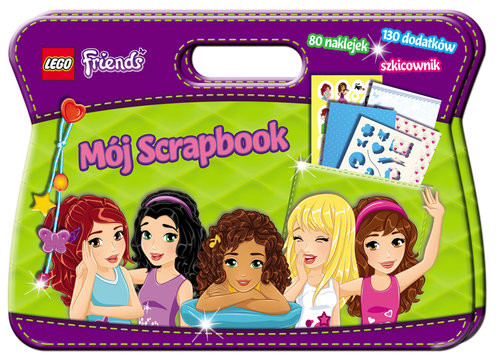 okładka Lego Friends Mój Scrapbook BAG101 książka