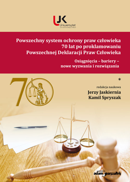 okładka Powszechny system ochrony praw człowieka 70 lat po proklamowaniu Powszechnej Deklaracji Praw Człowieka Tom 1 książka