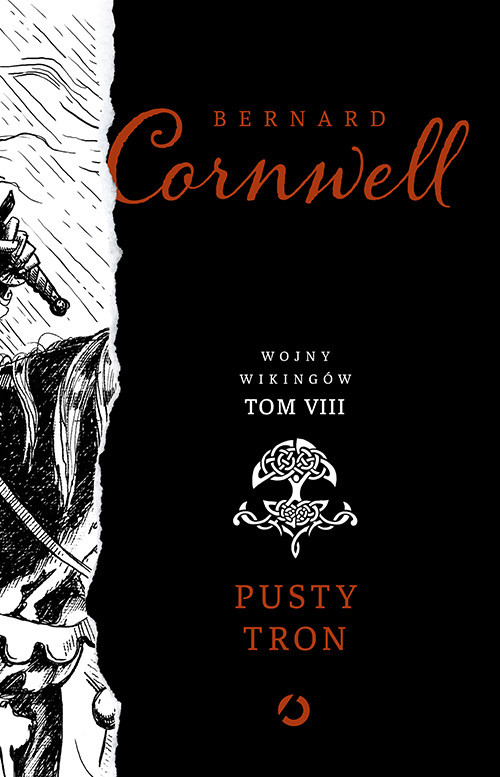 okładka Pusty tron.Tom 8 książka | Bernard Cornwell