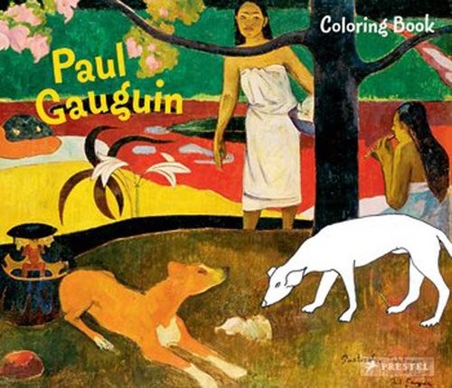 okładka Coloring Book Paul Gauguin książka | Annette Roeder