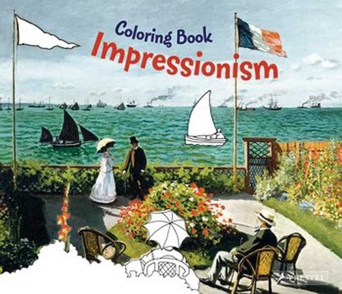 okładka Coloring Book Impressionism książka | Kutschbach Doris