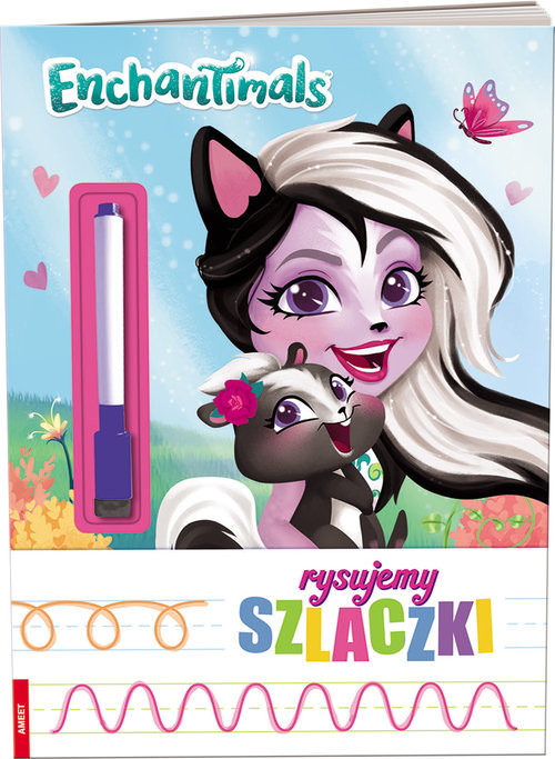 okładka Enchantimals Rysujemy szlaczki KSS-1301 książka