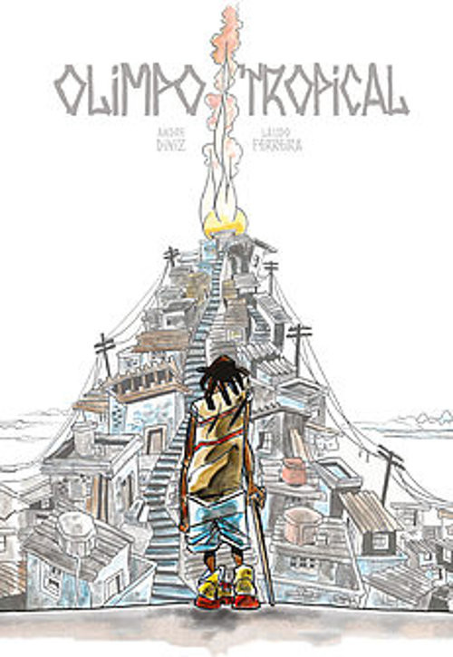 okładka Olimpo Tropical książka | André Diniz