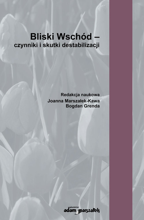 okładka Bliski Wschód - czynniki i skutki destabilizacji książka