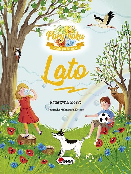 okładka Lato Pory roku krok po kroku książka | Katarzyna Moryc