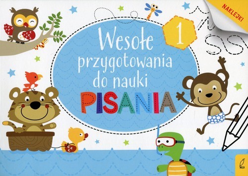 okładka Wesołe przygotowania do nauki pisania 1 książka