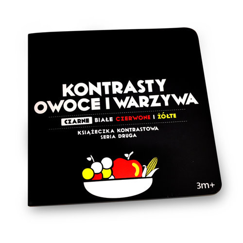 okładka Kontrasty Owoce i warzywa książka